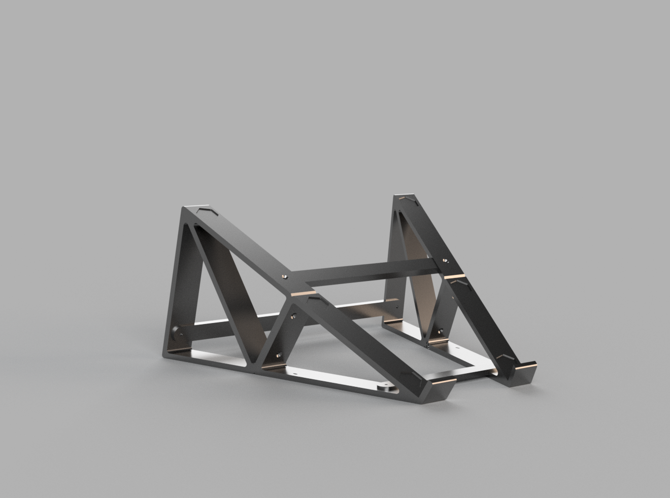 Akai FORCE angled stand (30 deg, no supports, decksaver-compatible, easy assembly)