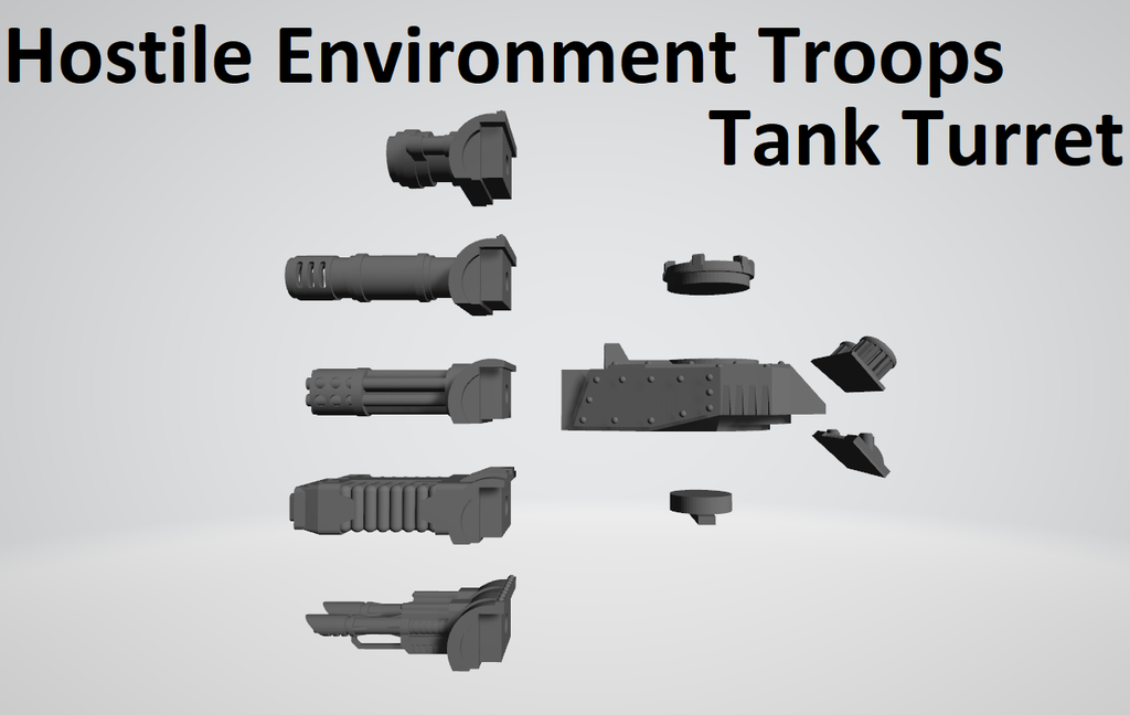 Hostile Environment Troops - Tank Turret