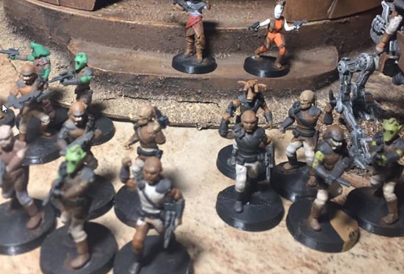 Scum and Villainy Corps Unit (Skiff Guards/Nikto Warriors/Weequay Pirates, star wars legion scale)