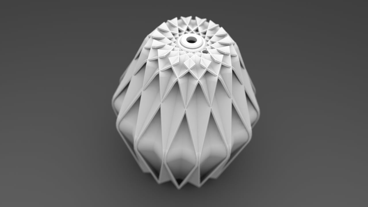 Abstract reality - lamp (with sources)