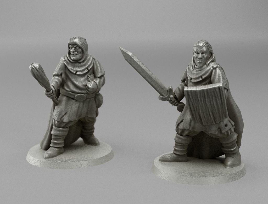 Bandits ! Two variants (Supportless Miniatures)
