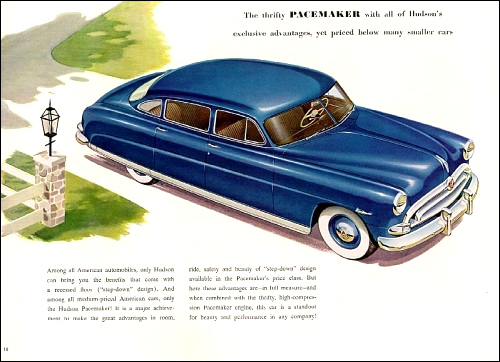 Hudson Pacemaker 4 Door Sedan 1952