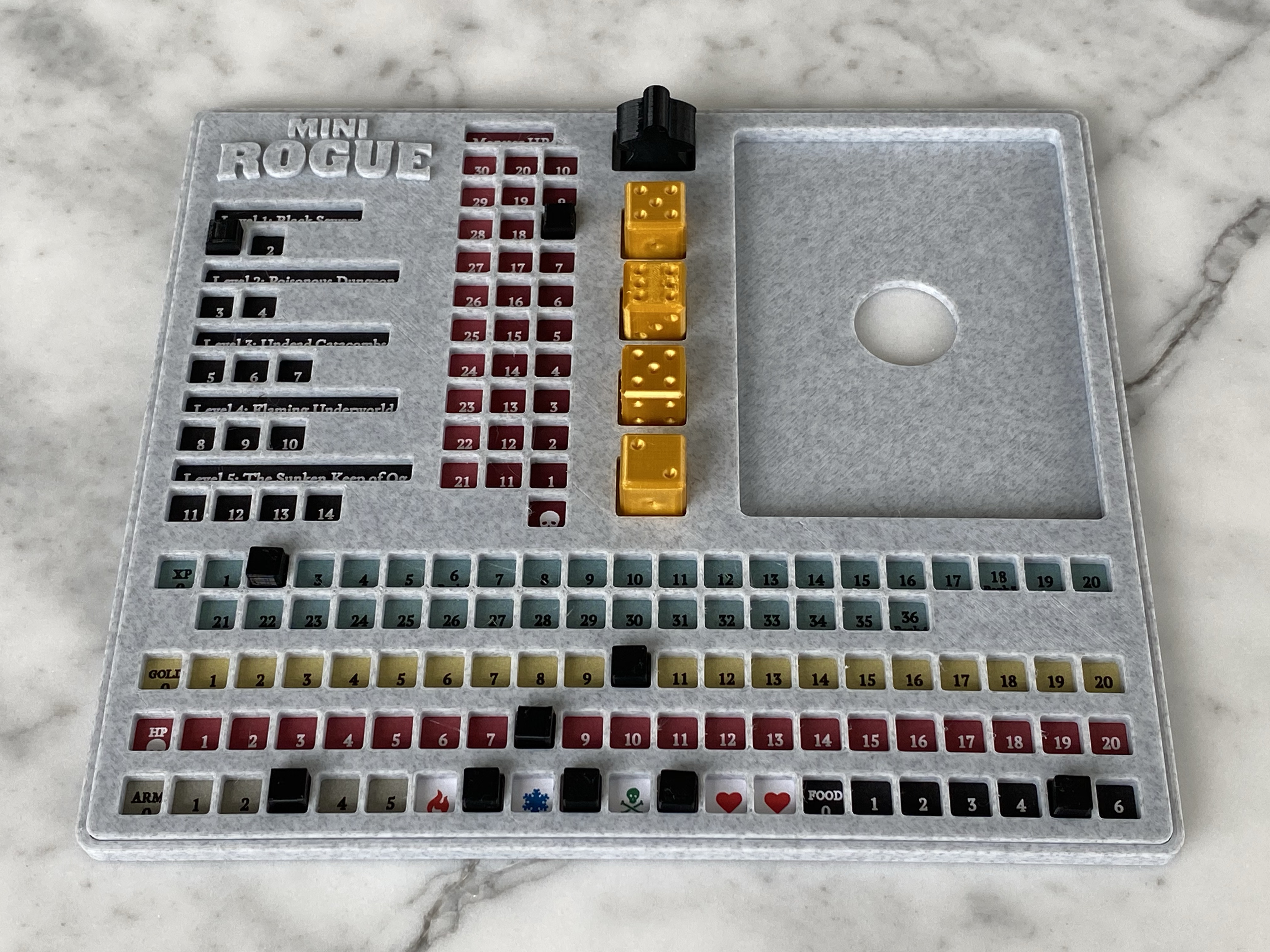 Mini Rogue Game Board