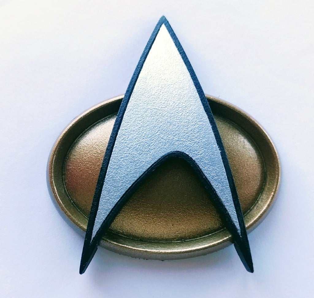 Star Trek : The Next Generation Comm badge