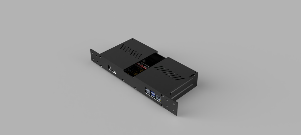Ender 3 Pro Electronics box for SKR 1.4 and Raspberry Pi 4