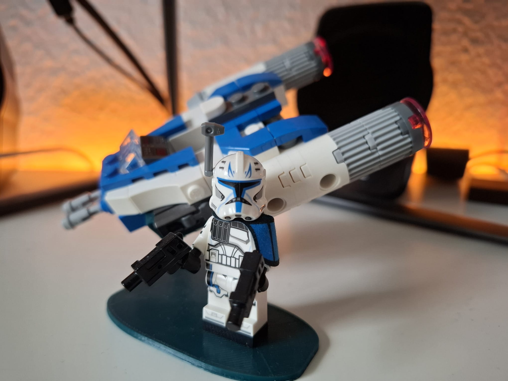 Captain Rex Y-Wing Microfighter - Display Stand