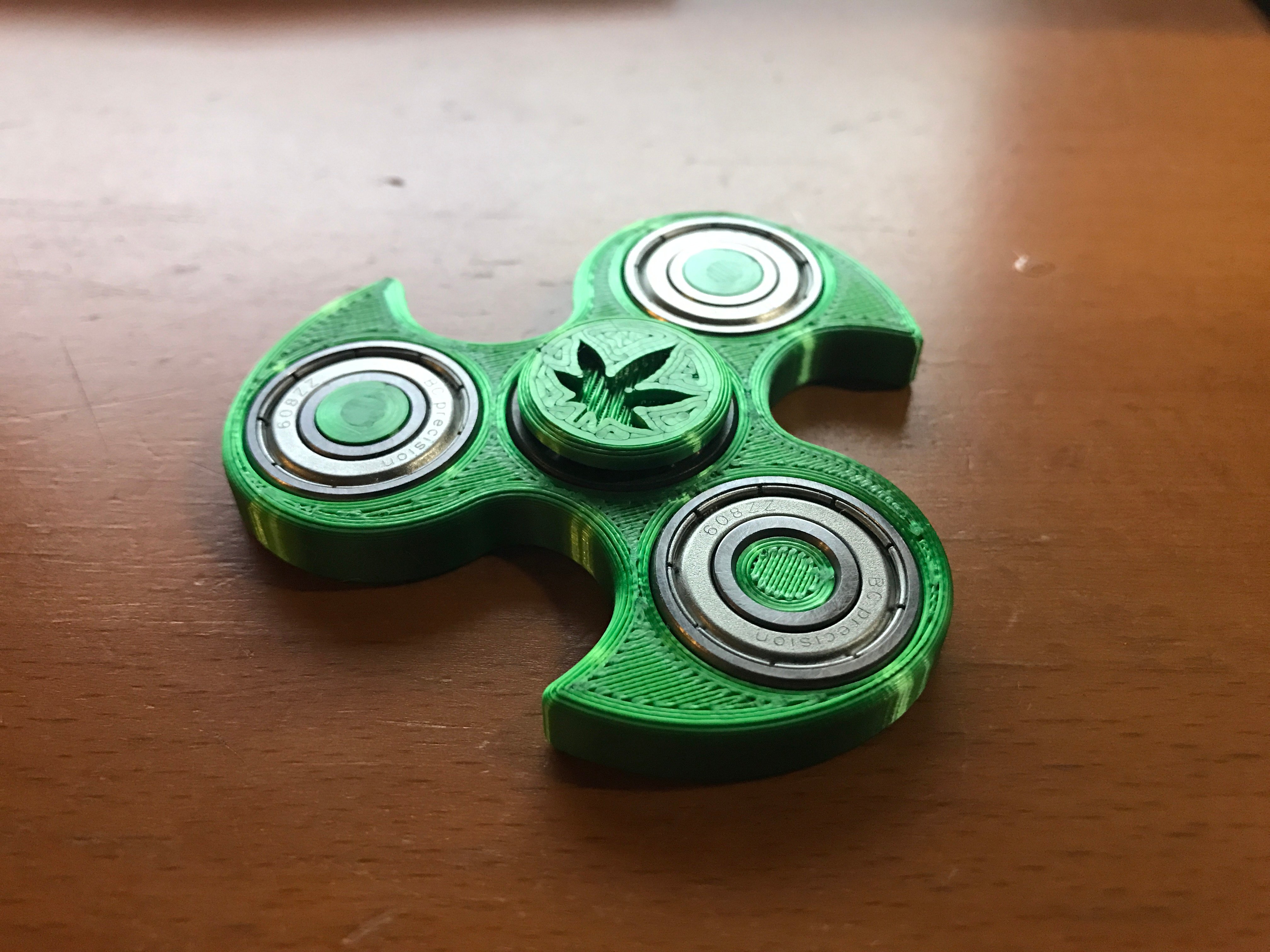 Marijuana spinner cap