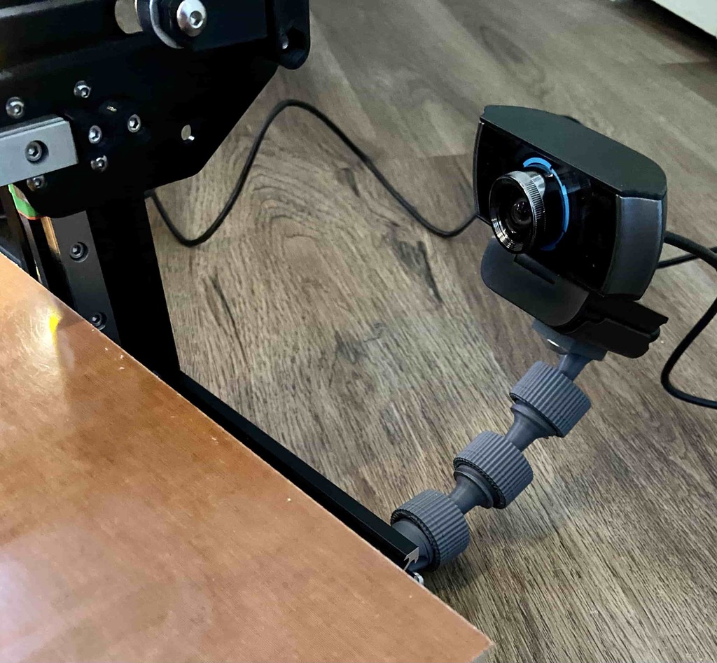 Ender 3 Camera Mount Standard 1/4 - 20 for Octopi with Nexigo GoPro and Others