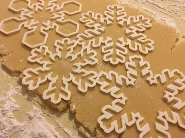 Customizable Snowflake Cookie Cutters
