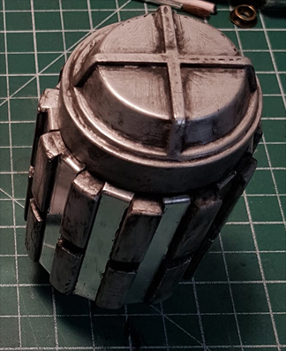 Mandalorian "Grenade" Coin Dispenser