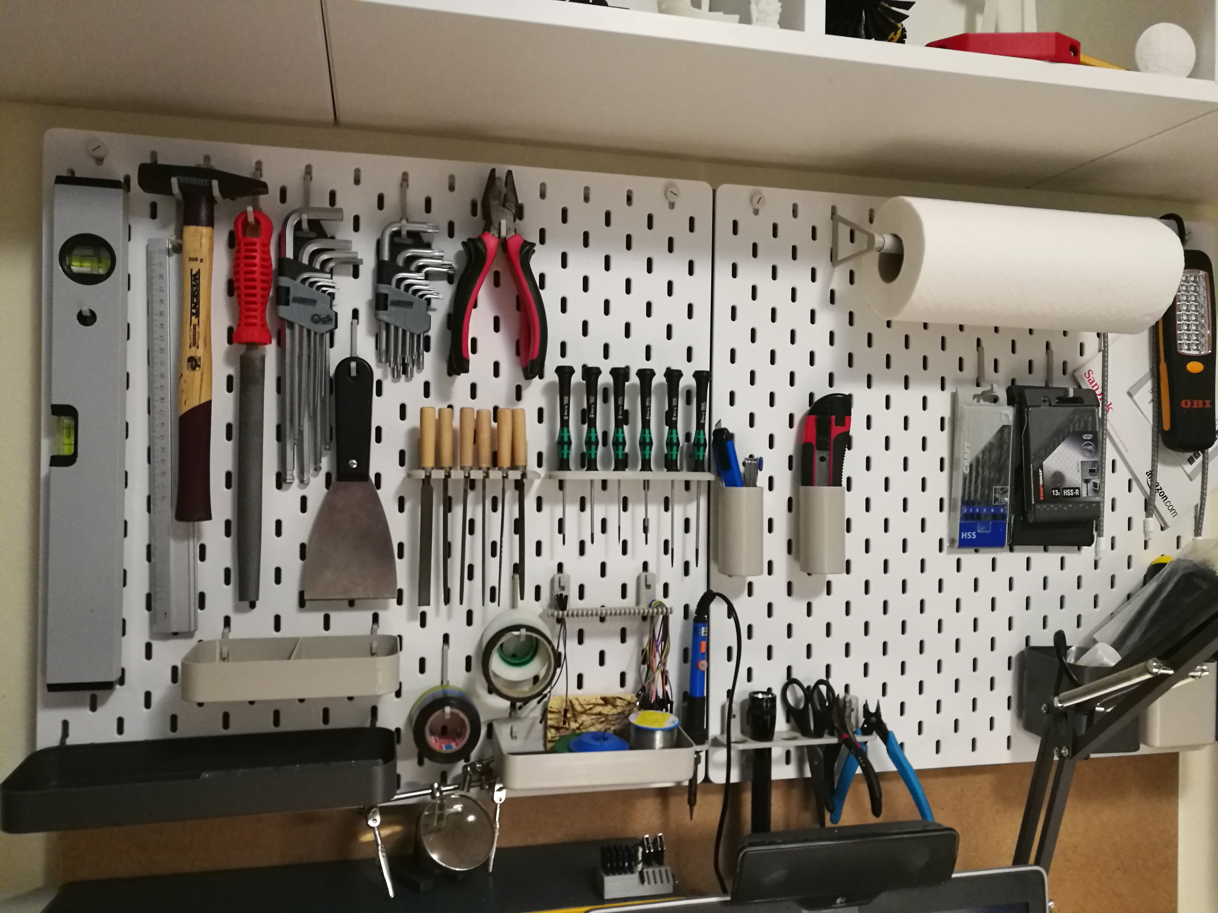 IKEA SKADIS Container/Shelfset