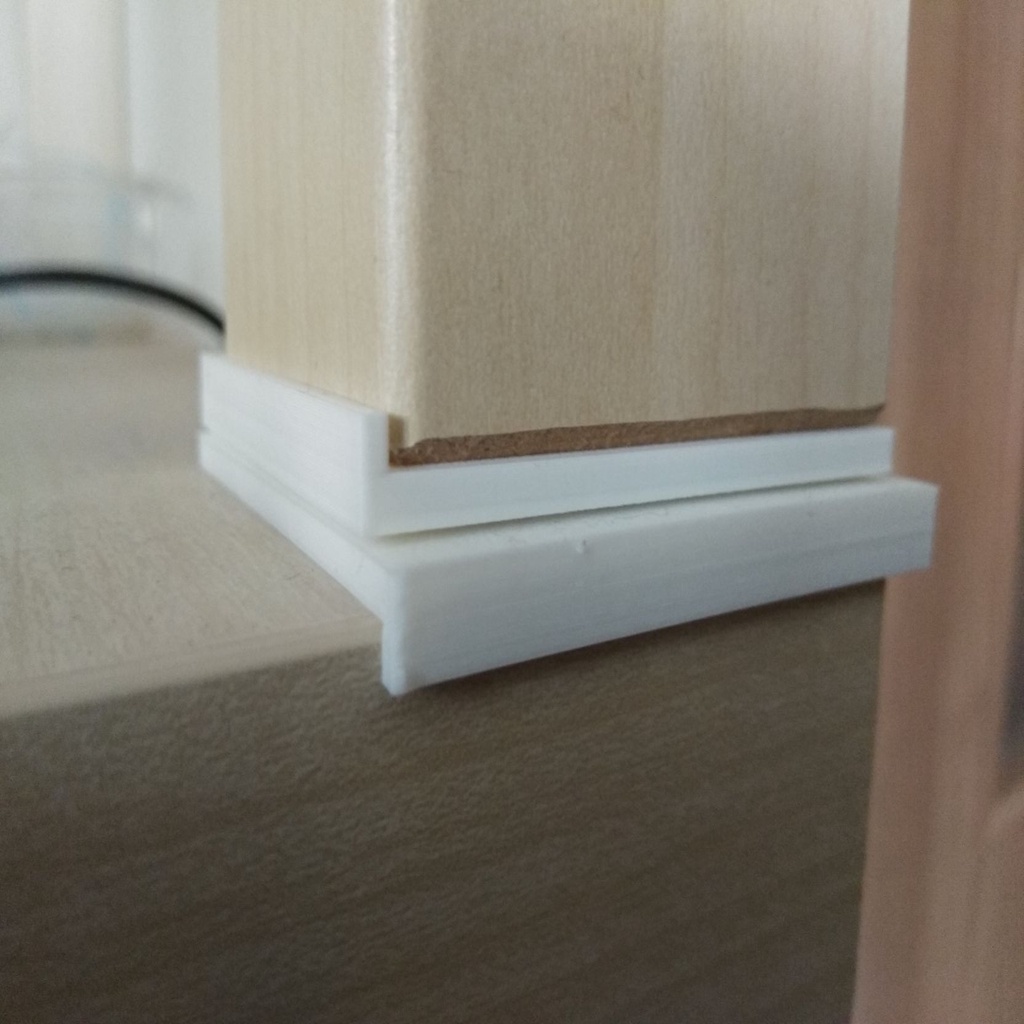 IKEA Lack - stack tables holder without drilling