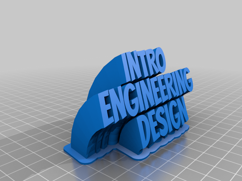 Intro Engineering Design 