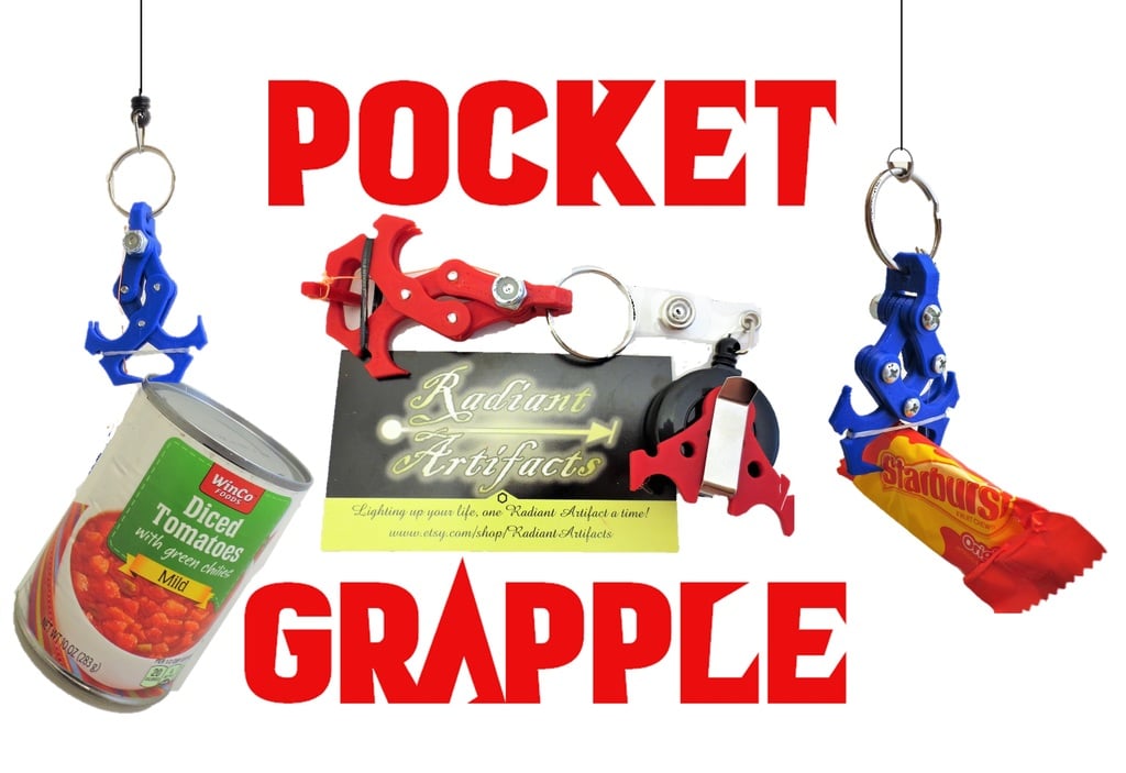 Pocket Grapple- a Toy Mechanical Claw Grappling Hook