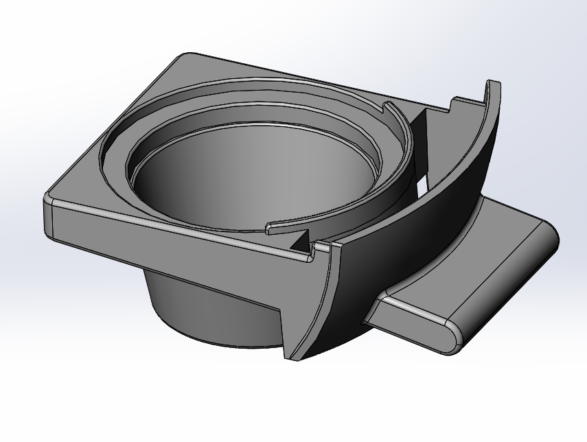 Coffee capsule holder