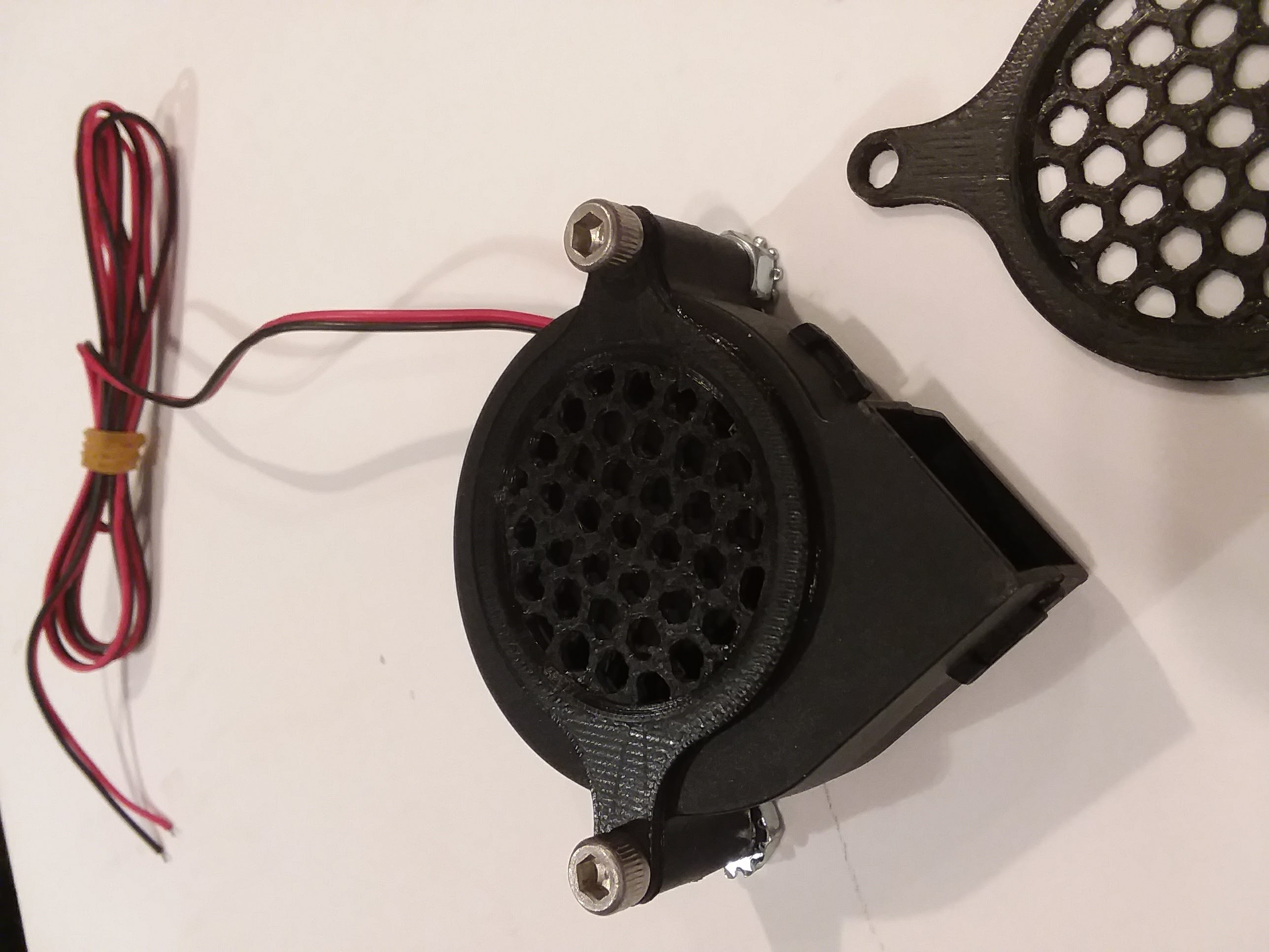 5015 Fan Blower Intake Guard - Hex Mesh