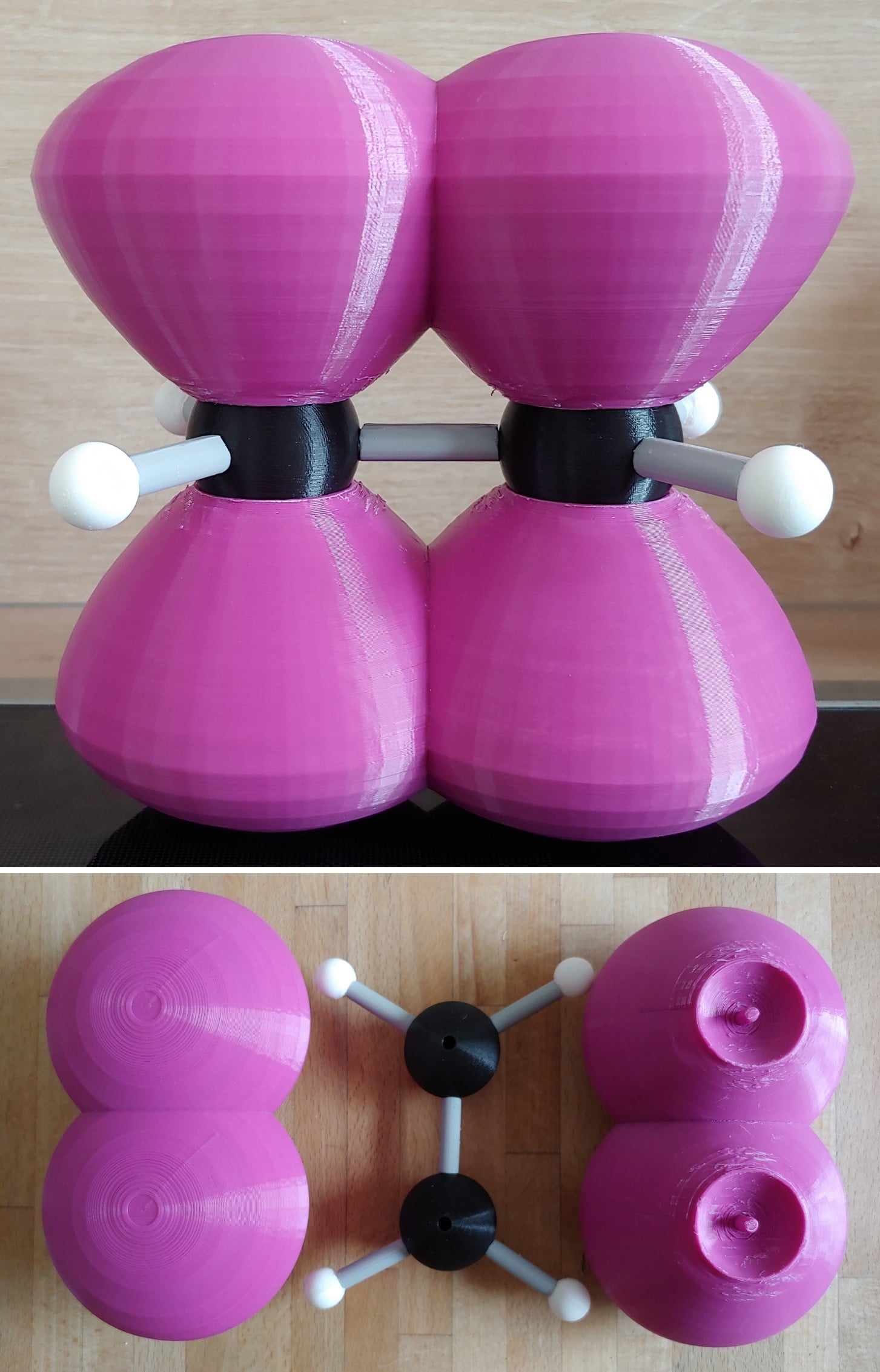Ethene model (ethylene, ethen, ethylen)