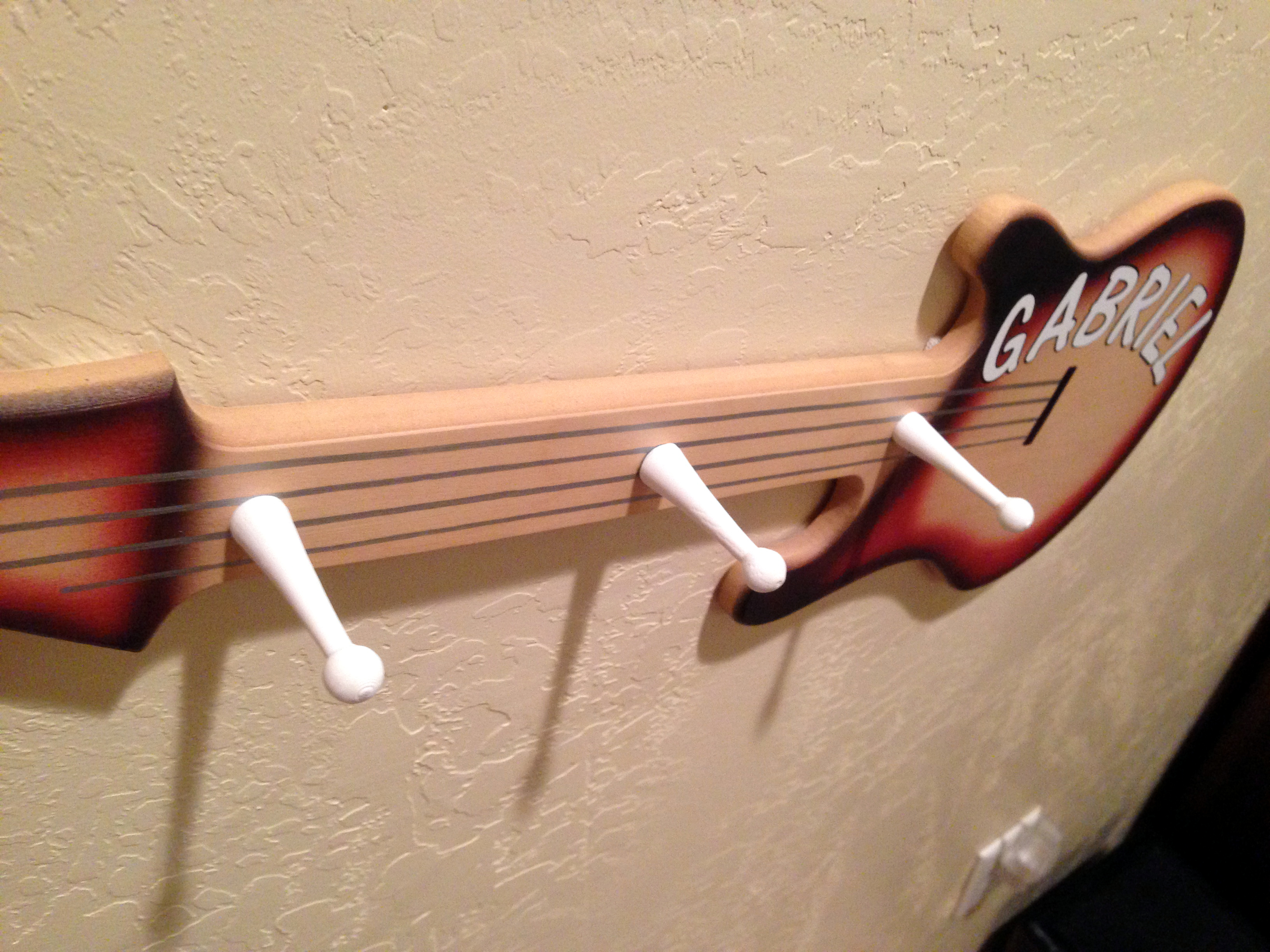 Customizable Coat Rack Peg