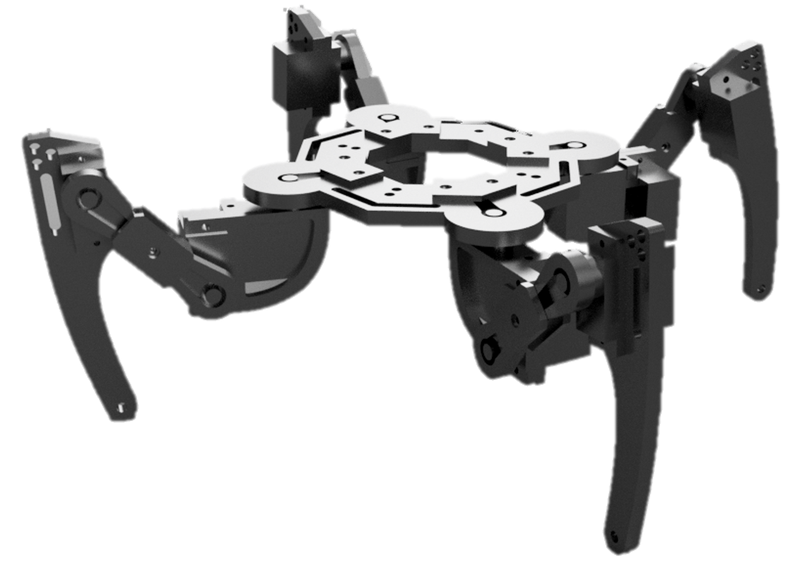Social-Pods: a simple quad pod robot