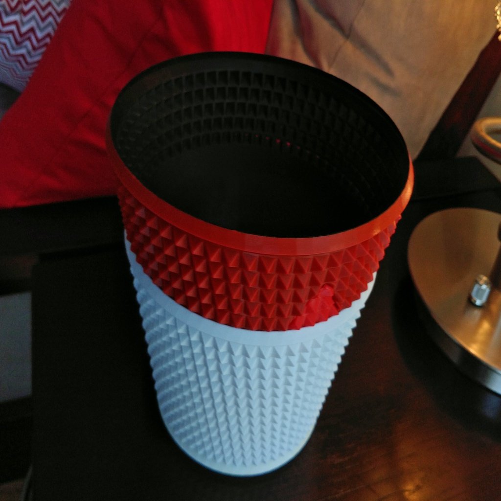 Knurled Succulent Pot Vase Mode & Self Watering Top