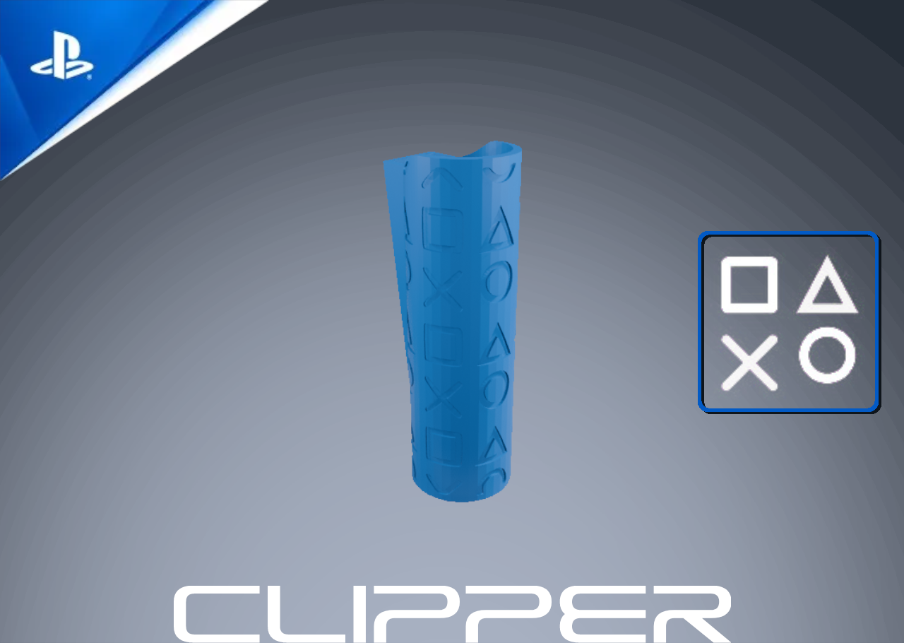 [Clipper Sleeve] PlayStation Symbols Pattern