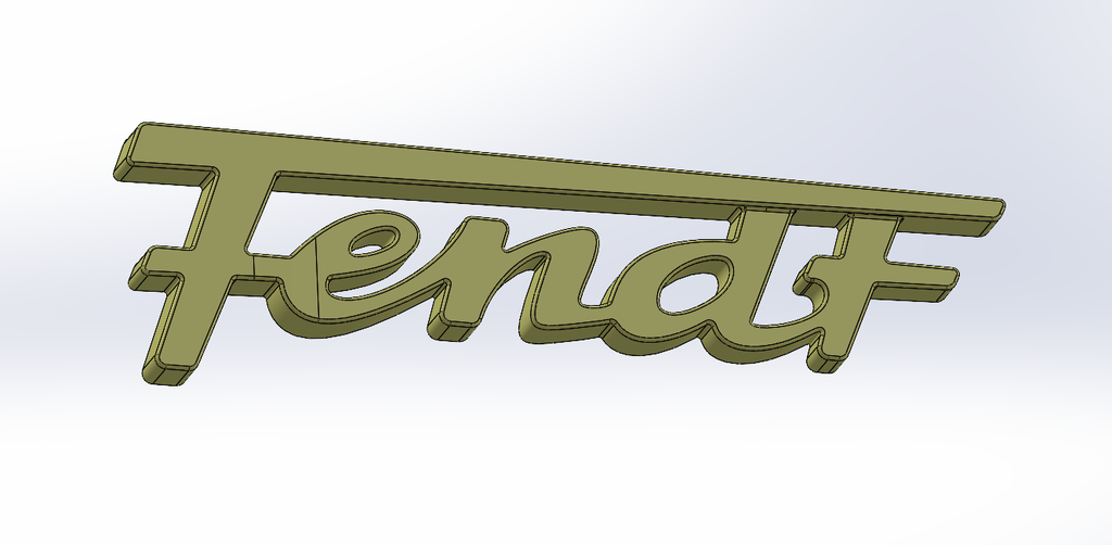 Fendt Logo / Fendt Schriftzug / Template / Oldtimer / Farmer