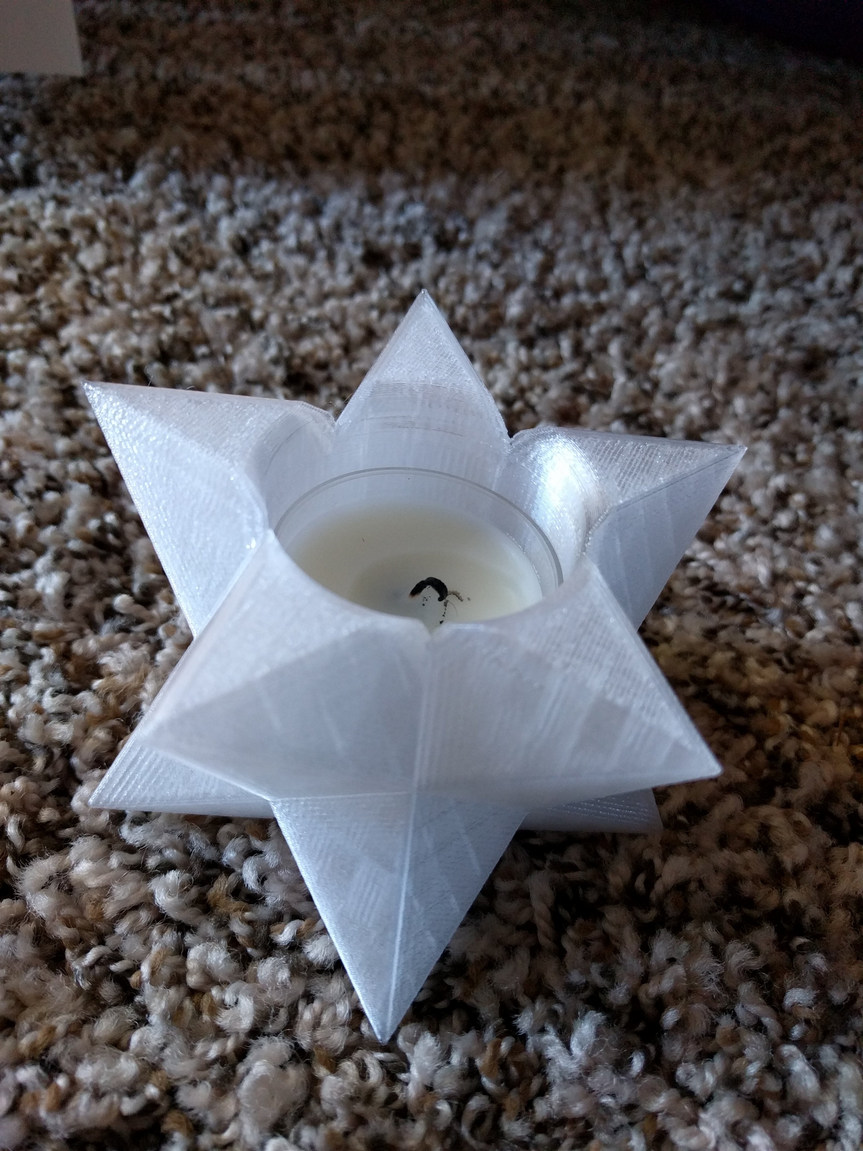 Star Tealight Candle Holder