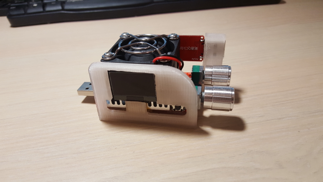 Electronic load case (USB tester)