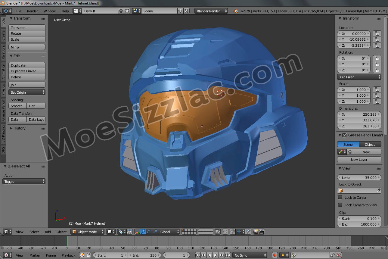 Halo Infinite - Mark VII - Helmet