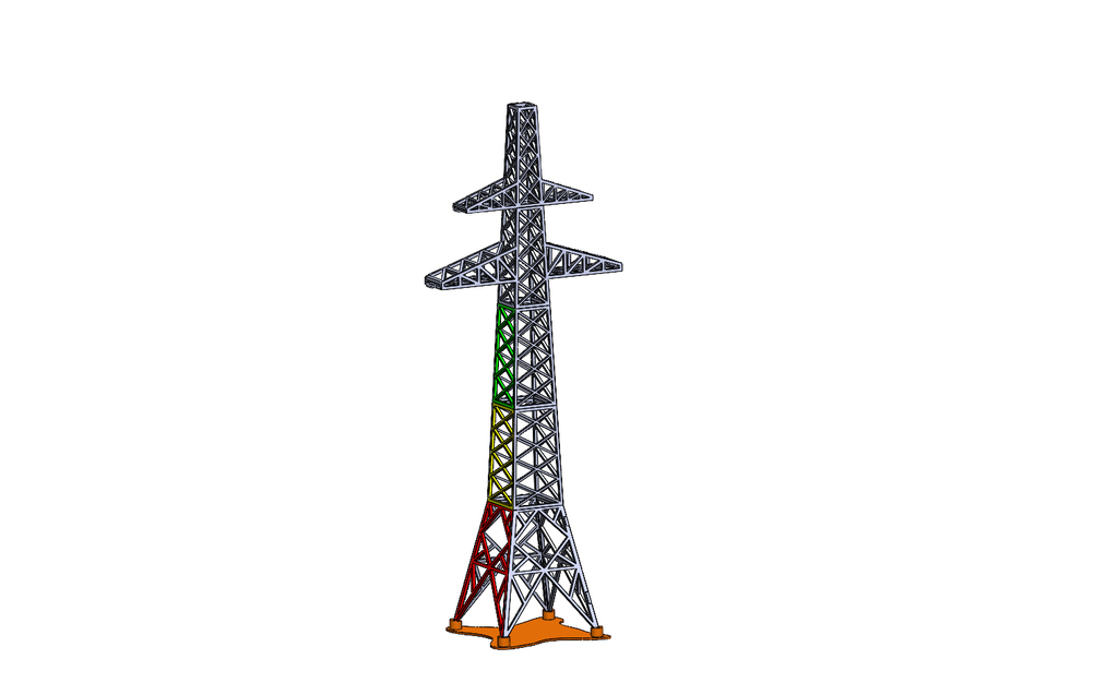 Power Pylon / Transmission Tower - 1/50 Scale