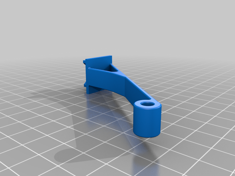 Filament guide with PTFE hole for Ender 3