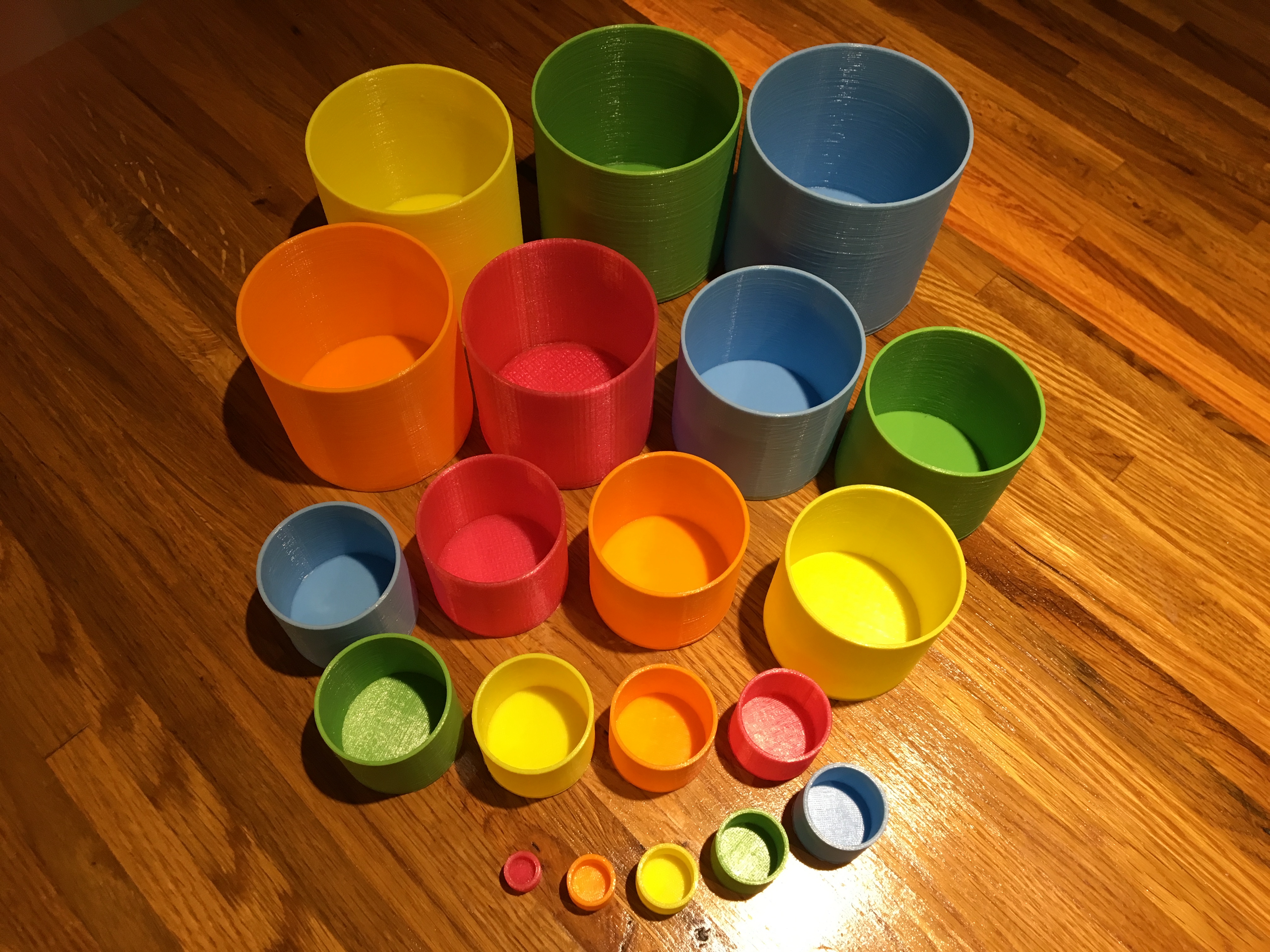 Nesting & Stacking Cups