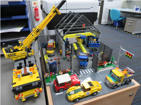 LEGO overhead crane (ELV)
