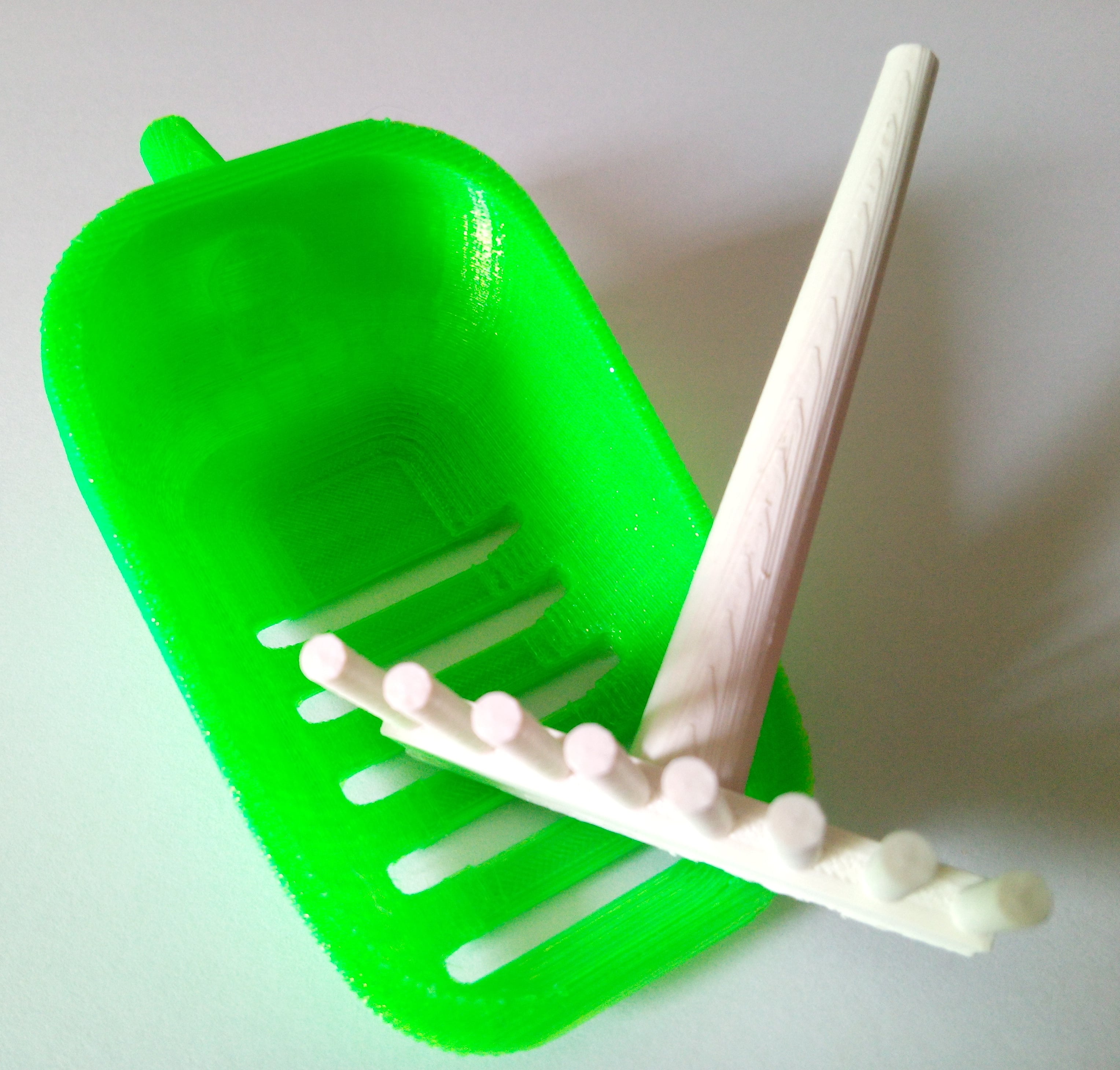 Cat litter shovel + rake kit