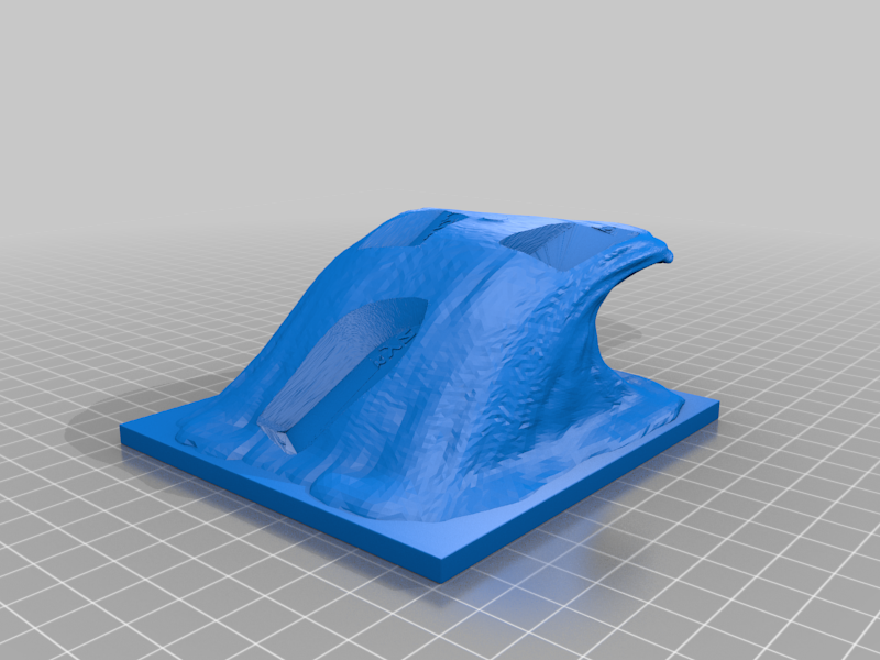 Benchy wave Stand  for 3 Benchys