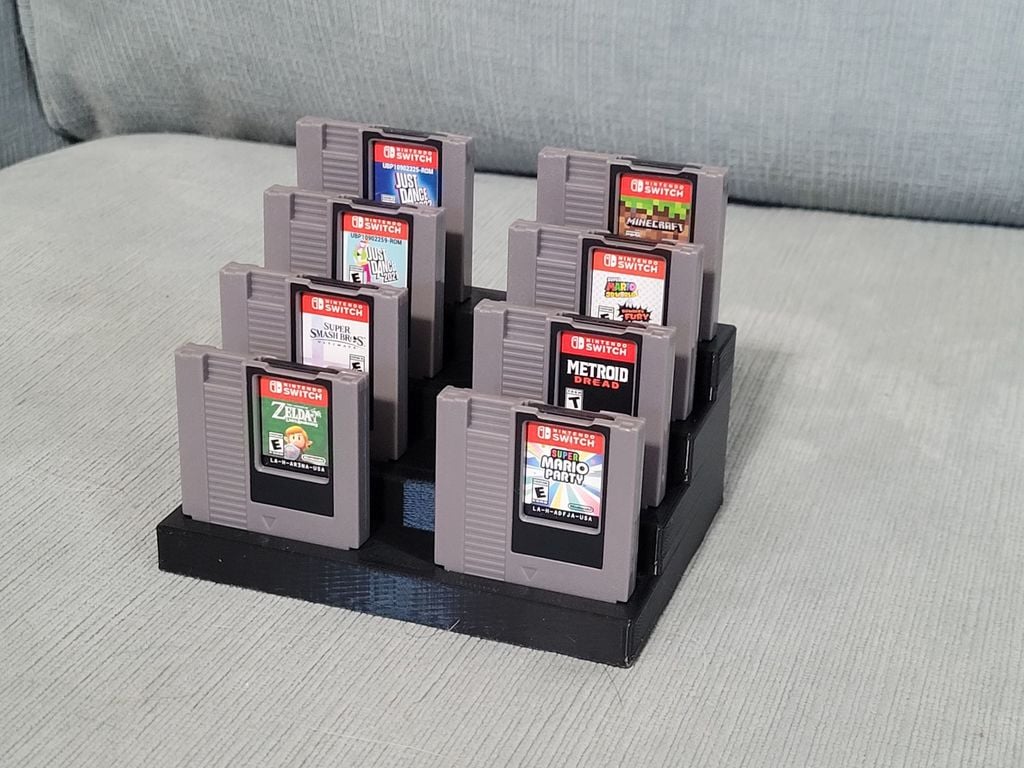 Nintendo Switch NES Cartridge Display