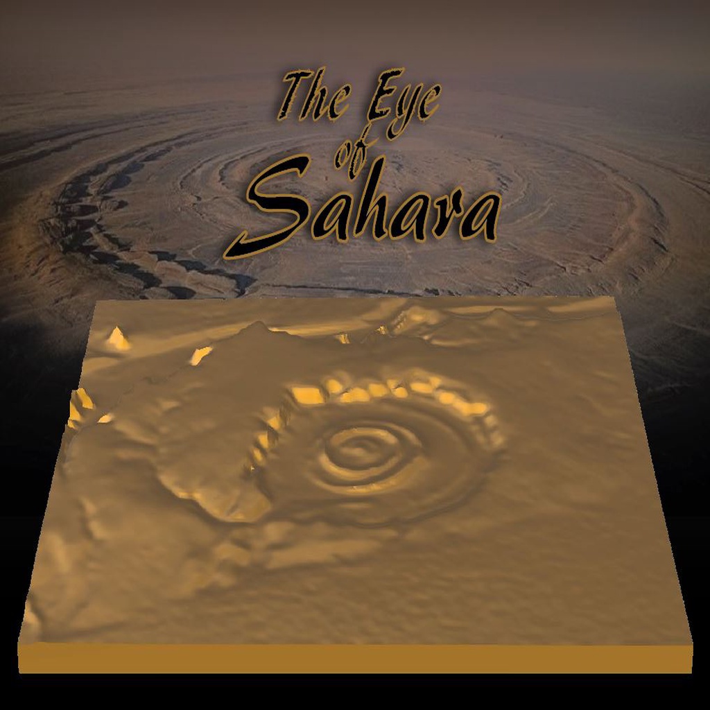 The Eye of Sahara - The Richat Structure - "Atlantis" 