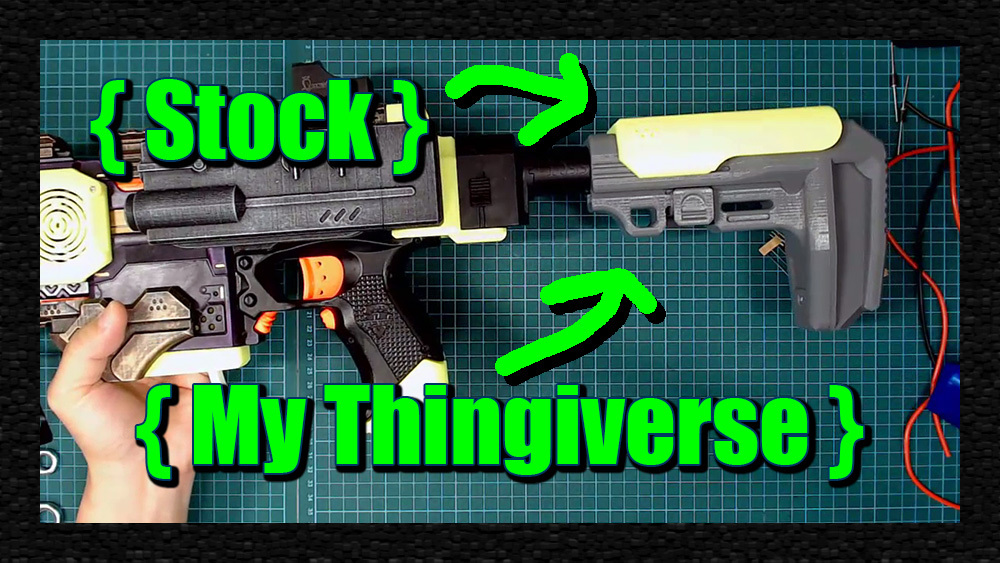 Blaster Stock which work with Worker's stock attachment
