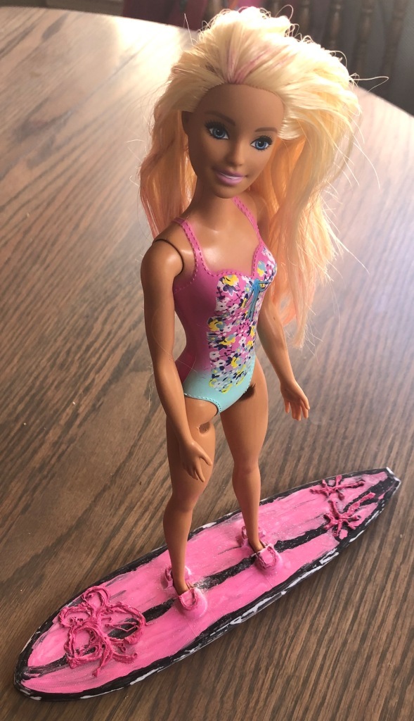Barbie Surfboard