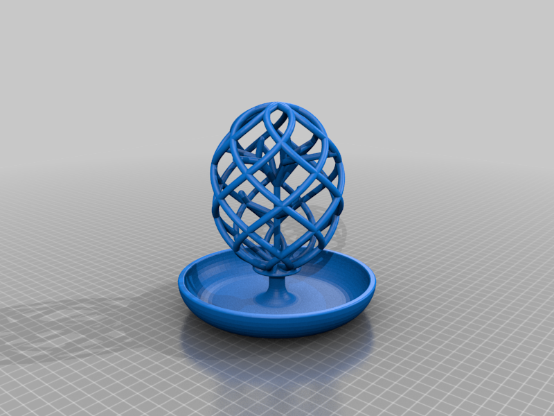 Faberge Egg Style Earring and Ring Display Stand