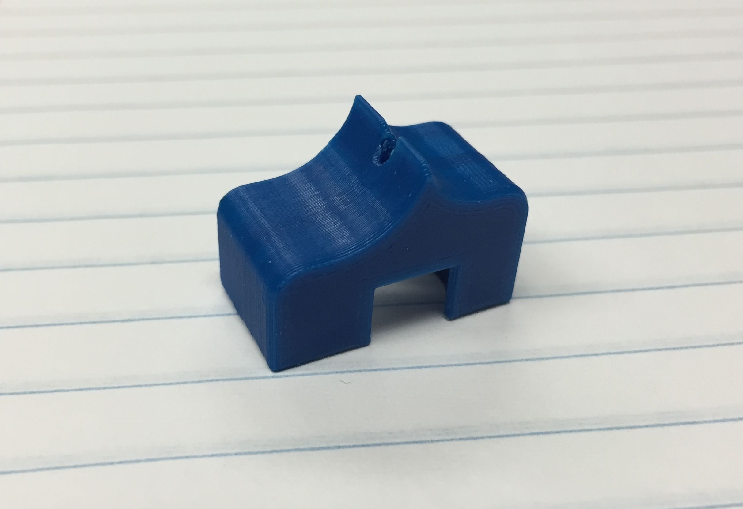 Flexible filament guide for CraftUnique Craftbot