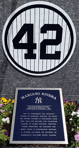 Mariano Rivera retired number