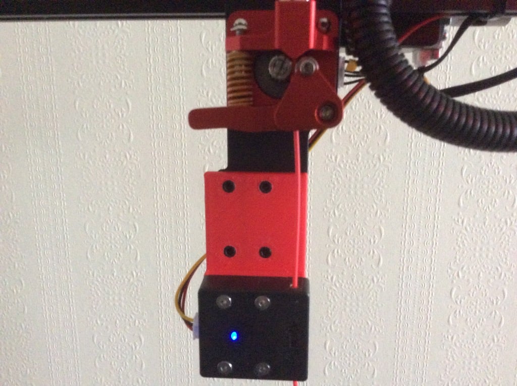 Ender 5 Plus filament run-out detector spacer for Dual-gear extruder