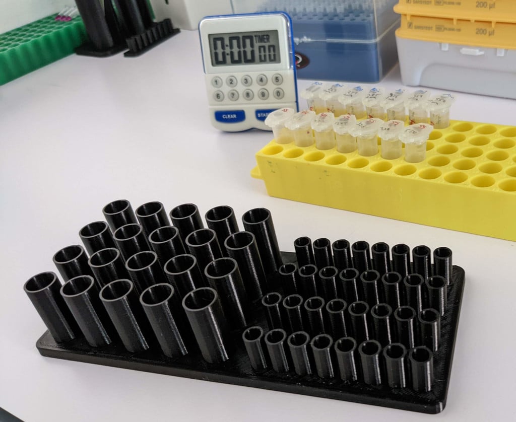 Combined Eppendorf and PCR tube stand