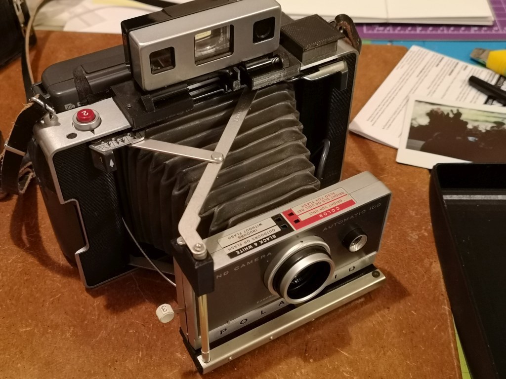 Polaroid pack to Instax wide conversion 