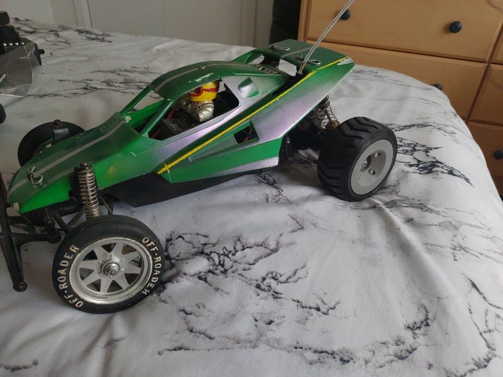 Tamiya Grasshopper II - Wheel + Rim (no glue needed)