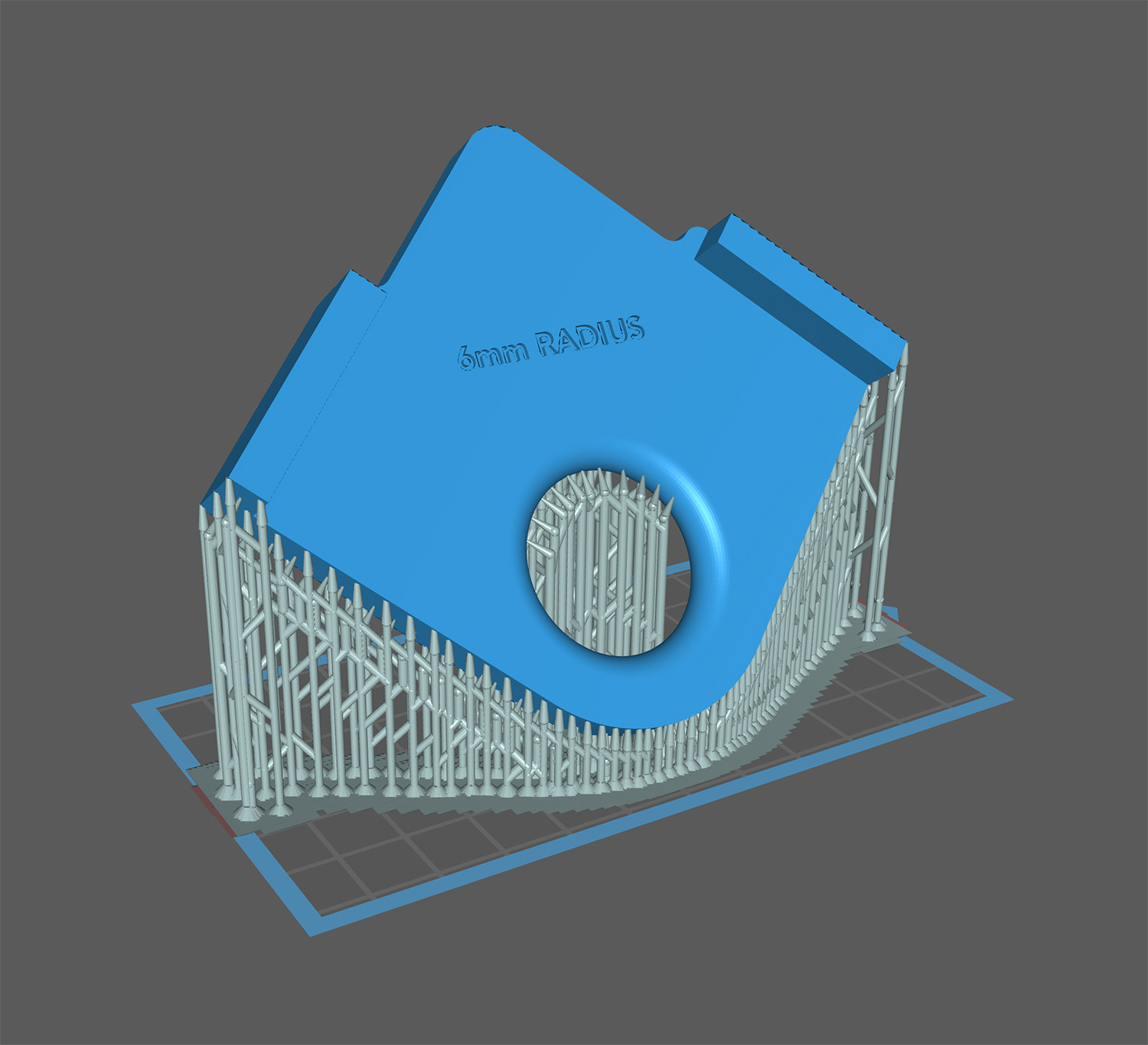 Router Corner Radius Tool
