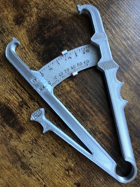 Better Body Fat Calipers - mm and in