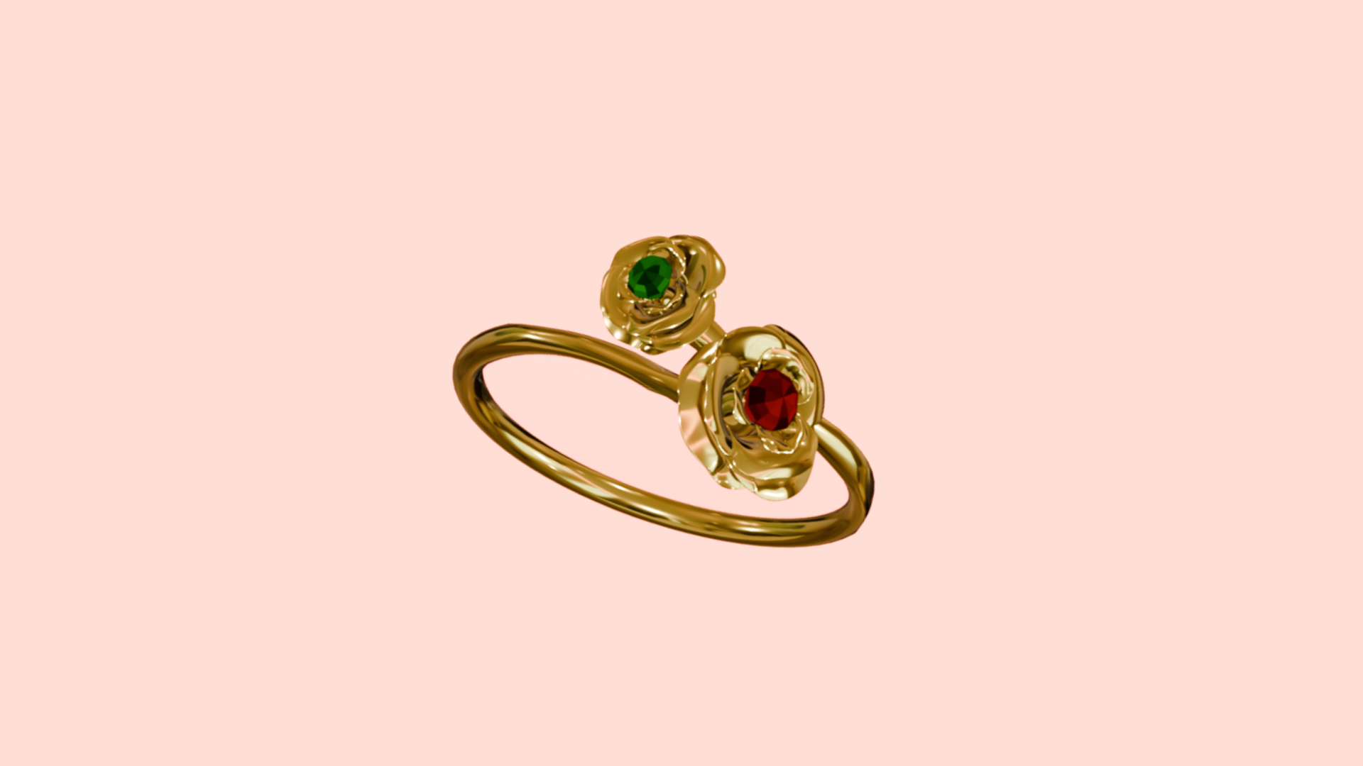 Flower Ring Millan (perfect for lost wax)