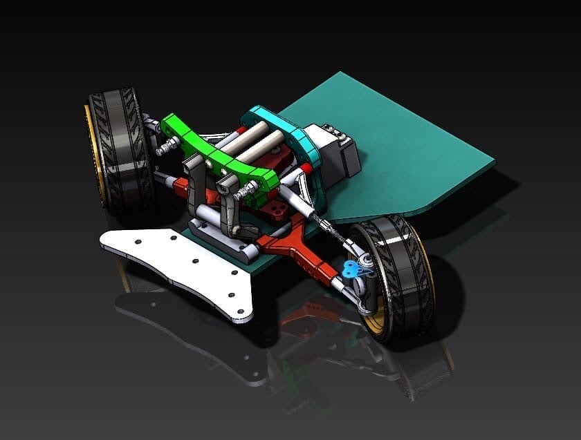 MXN steering system RC drift